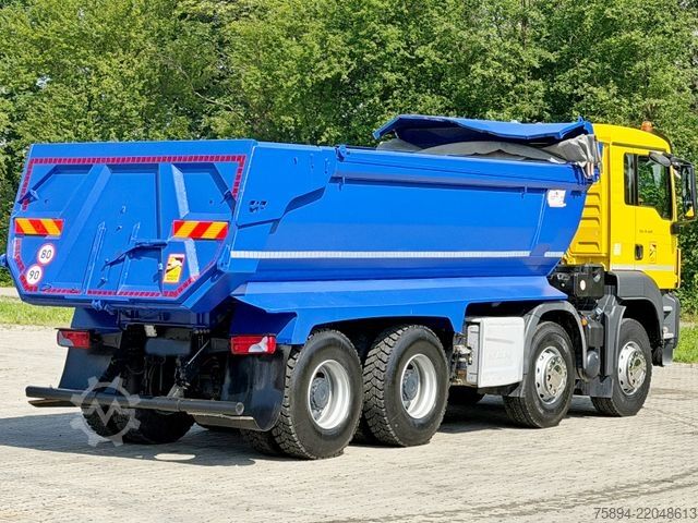Ανατρεπόμενο φορτηγό MAN TGS 35.420 KIPPER * 8x4 * TOPZUSTAND