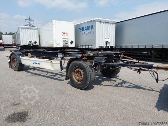 Výměnný podvozek přívěsu KRONE AZ 18, STANDARD-LAFETTE KRONE-ACHSEN,