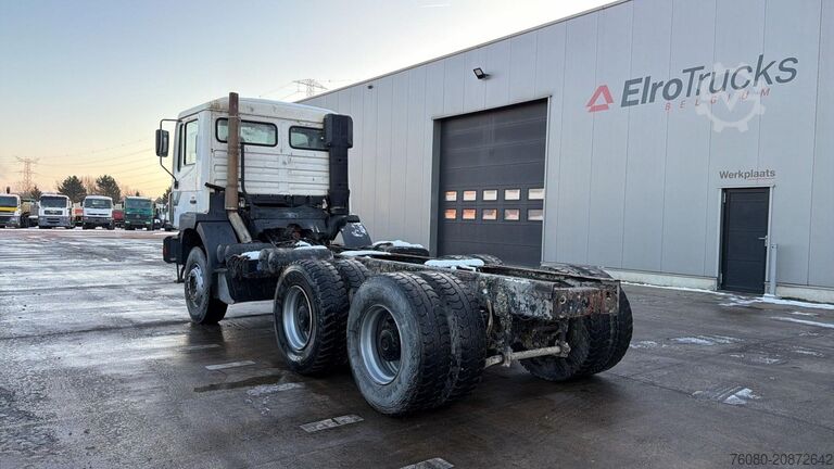 Fahrgestell mit Fahrerhaus MAN 27.403 (6 CYLINDER / STEEL SUSP. / LAMES / BIG ...