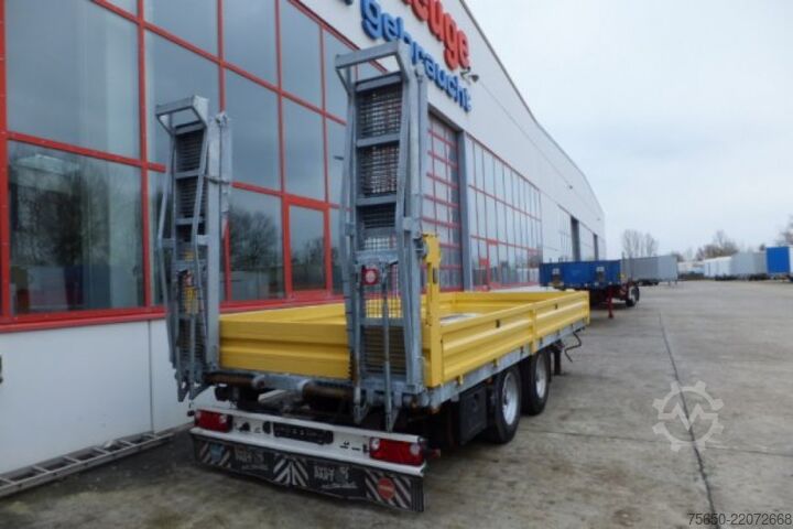 Dieplader oplegger Obermaier OS2-TUE135S  13,5 t Tandemtieflader