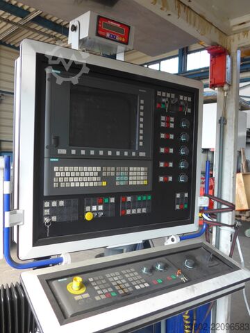 Fresadora de montante móvel, x=7m, Siemens 840d Scharmann EcoCut 1.6 XZ