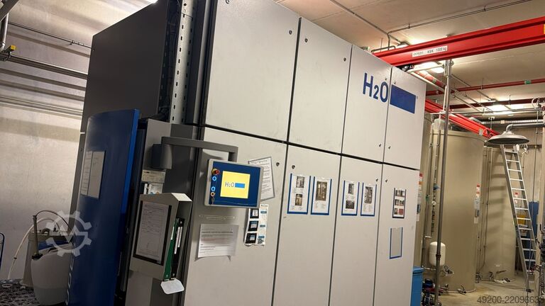 Planta industrial de tratamiento de agua H2O GmbH VACUDEST L