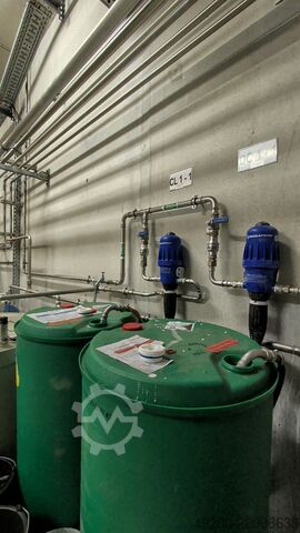 Planta industrial de tratamiento de agua H2O GmbH VACUDEST L