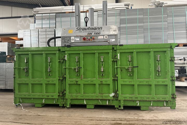 3-chamber press – Strautmann waste press Strautmann MK 1100/3