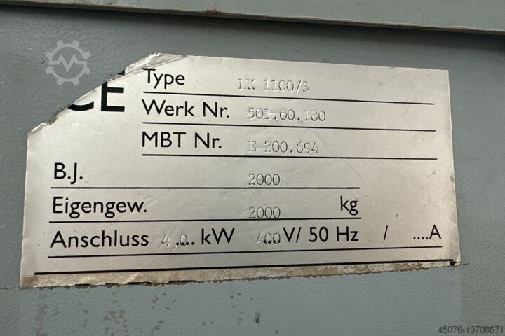 3-chamber press – Strautmann waste press Strautmann MK 1100/3