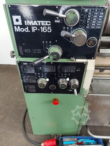 Torno paralelo IMATEC IP 165
