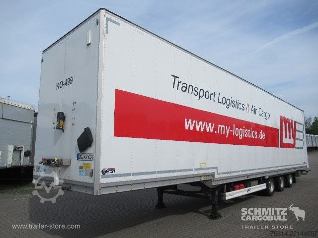 Box semitrailer  Trockenfrachtkoffer Mega