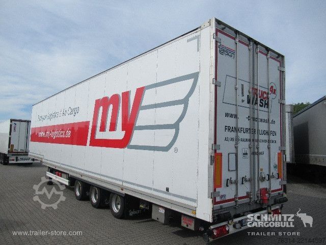 Box semitrailer  Trockenfrachtkoffer Mega