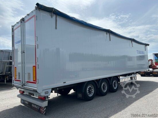 Walking floor semitrailer KNAPEN K100/KT01, 10 MM, LIFTACHSE, ROLLPLANE, FUNK