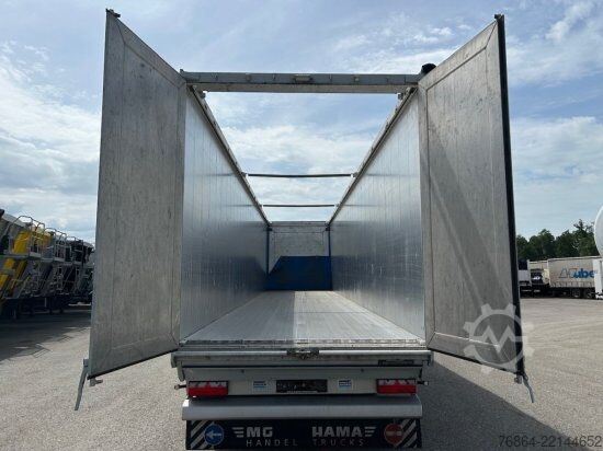 Walking floor semitrailer KNAPEN K100/KT01, 10 MM, LIFTACHSE, ROLLPLANE, FUNK