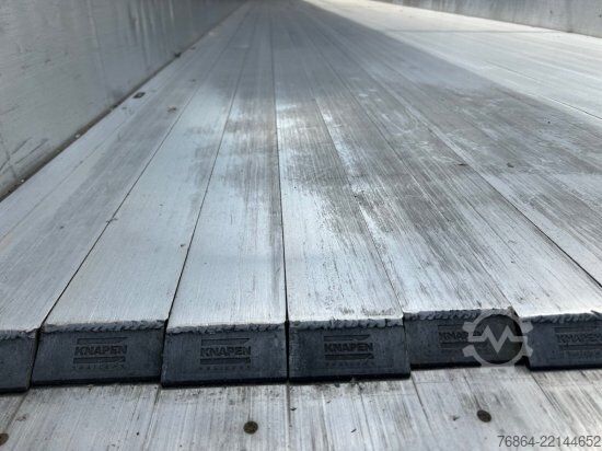 Walking floor semitrailer KNAPEN K100/KT01, 10 MM, LIFTACHSE, ROLLPLANE, FUNK