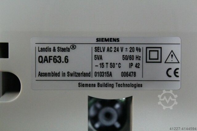 Vorstbescherming Siemens QAF63.6
