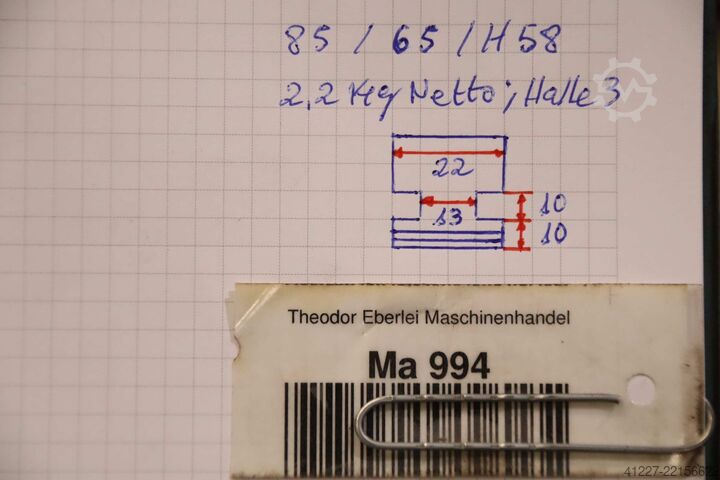 Wechselbacken unbekannt Breite 22 mm