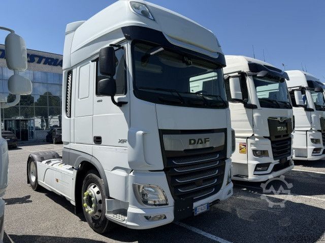 Lastbil til farlige materialer DAF XF 480 FT SSC mit ADR, Kipphydraulik,