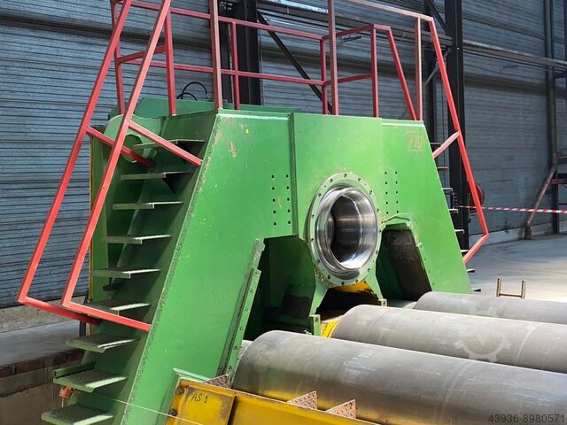 4 ruller rundbukning 3000 x 160 mm Haeusler VRM-HY