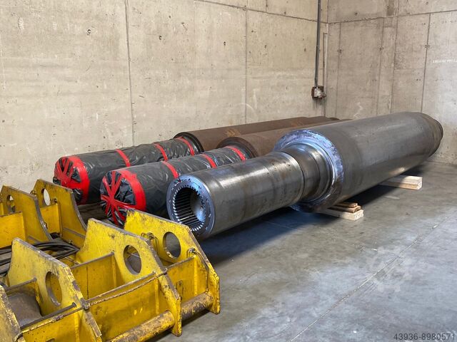 4 ruller rundbukning 3000 x 160 mm Haeusler VRM-HY