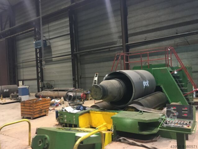 4 ruller rundbukning 3000 x 160 mm Haeusler VRM-HY