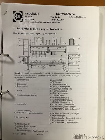 Drankenmachine Rink Typ KM 790/2 K