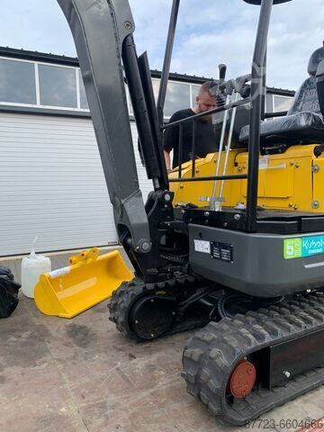 Minigraafmachine Gunter Grossmann GG1700.3 cilnder kubota