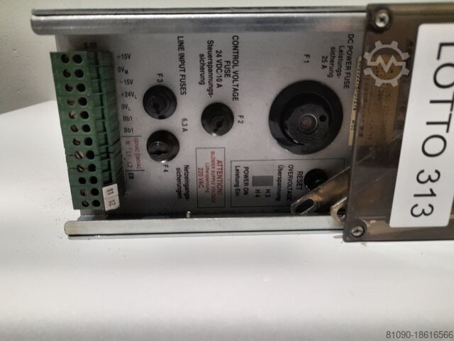 VOEDING AANDRIJVING INDRAMAT INDRAMAT 