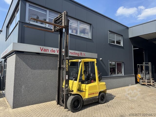Hyster H3.00XM Duplo 335 sideskift / gaffelspreder LPG 1997 HYSTER H3.00XM Duplo 335 Sideshift /  Vorkversteller LPG 1997