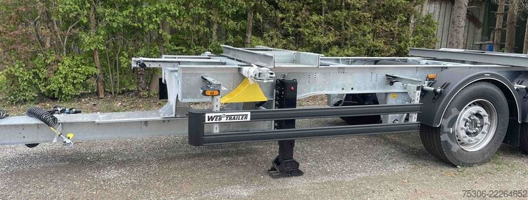 Remolque con chasis intercambiable  WEB-Trailer 2-Achsen BDF 1120-1320
