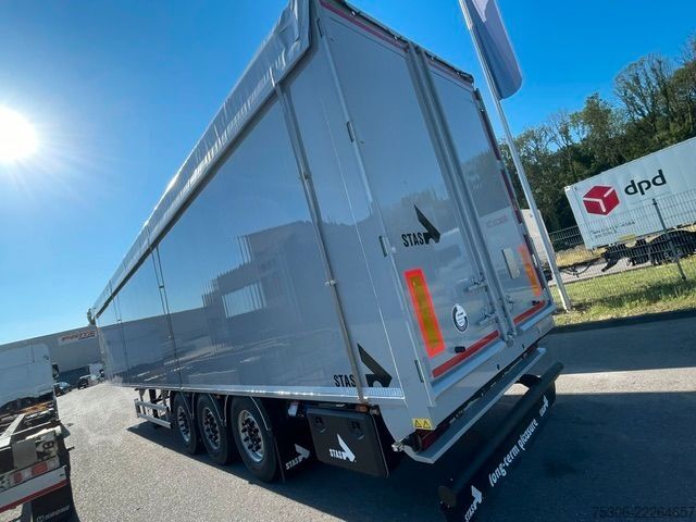 Oplegger met walking floor STAS bioSTAR 90,6 cbm