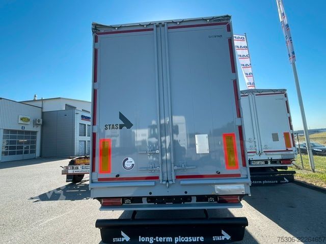 Oplegger met walking floor STAS bioSTAR 90,6 cbm