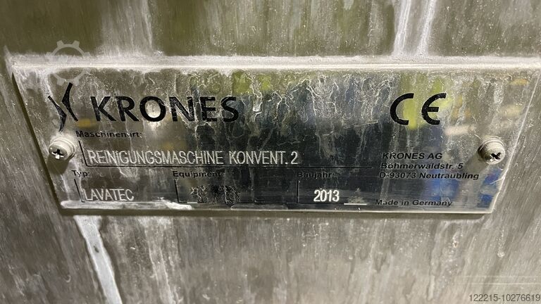 Myčka lahví Krones Lavatec (2013) Krones Flaschenreinigungsmaschine