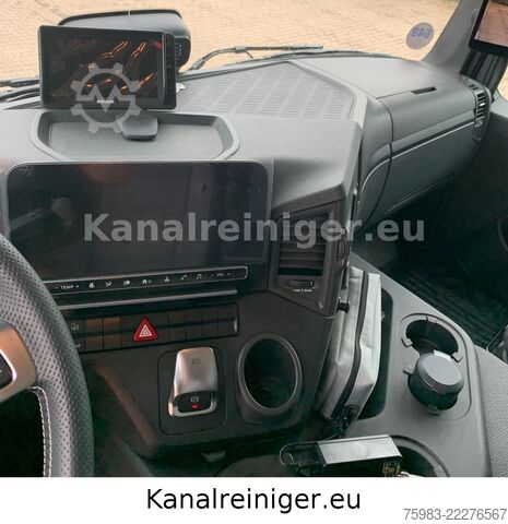 Vacuum tank truck MERCEDES-BENZ Actros 2546 L 6x2 BL Krüger Sauger SSP12-2 GAK
