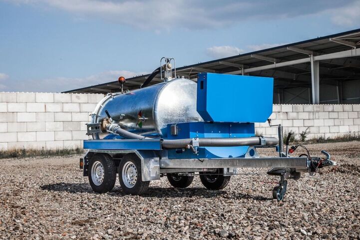 Vacuum tank truck  Schmies STS V-2,0 Vakuumsaugfass-Anhänger 3,5 to
