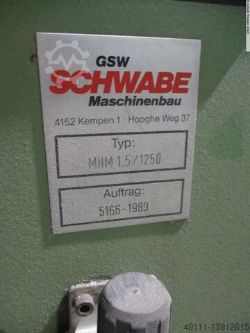 Haspel GSW-SCHWABE MHM 1,5/1250