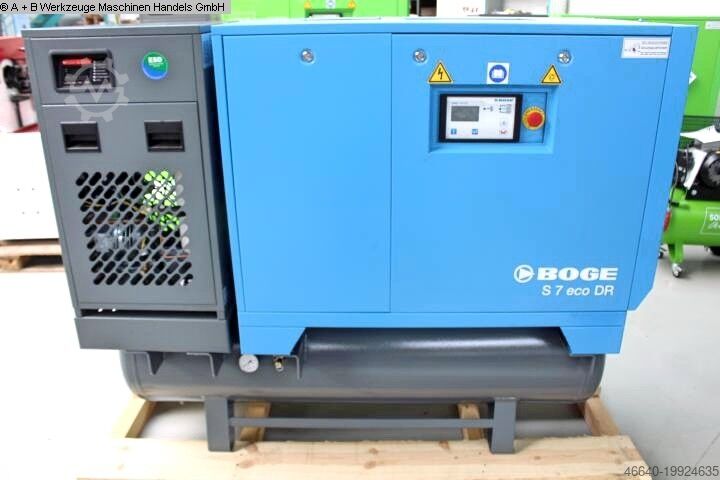 Schroefcompressor BOGE S7 ECO DR - 10 bar