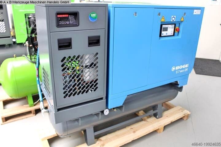 Βιδωτός συμπιεστής BOGE S7 ECO DR - 10 bar