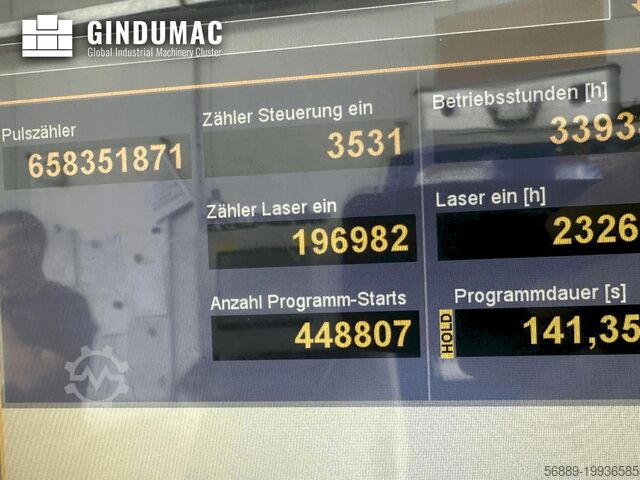 μηχανή κοπής με λέιζερ ινών TRUMPF Trulaser 5030 Fiber