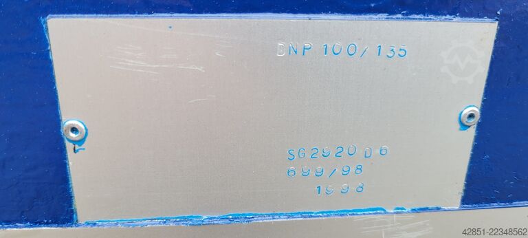 Magnetický separátor, nadpásový magnet SGM Magnetics Italy DNP 100/135