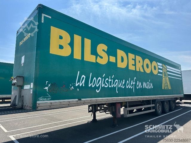 Semirimorchio furgonato Trouillet Semitrailer Dryfreight Mega Hayon