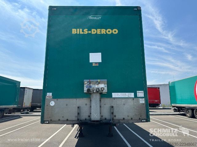 Semirimorchio furgonato Trouillet Semitrailer Dryfreight Mega Hayon