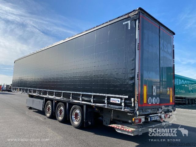 Semirimorchio con telone Schmitz Cargobull Semitrailer Curtainsider Mega Hayon