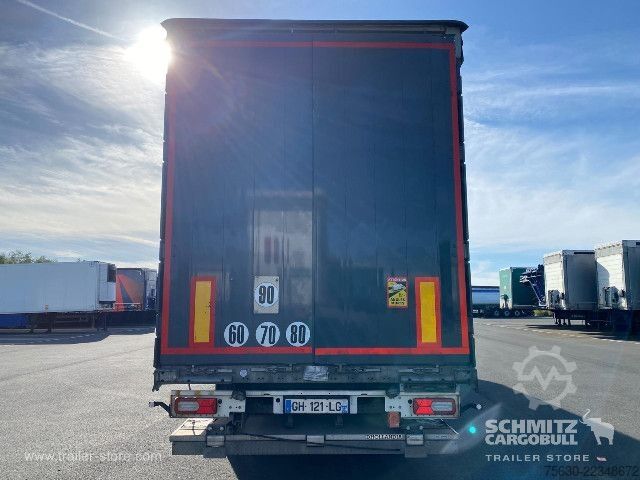 Semirimorchio con telone Schmitz Cargobull Semitrailer Curtainsider Mega Hayon
