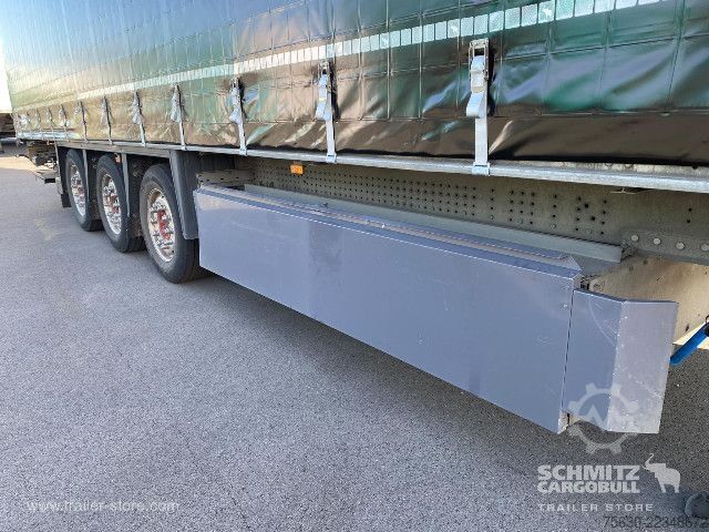 Semirimorchio con telone Schmitz Cargobull Semitrailer Curtainsider Mega Hayon