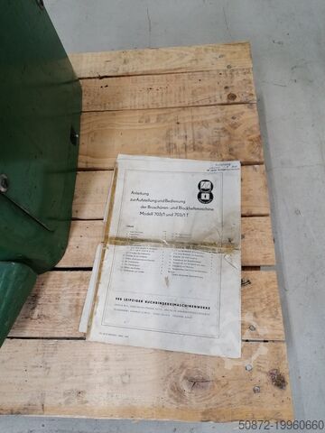 Máquina de coser Brehmer 703/1