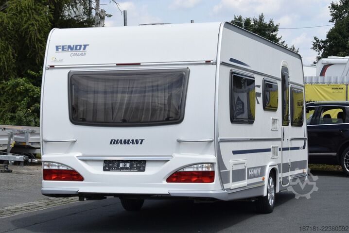Caravan FENDT Diamant 495 TG mit Mover und Vorzelt