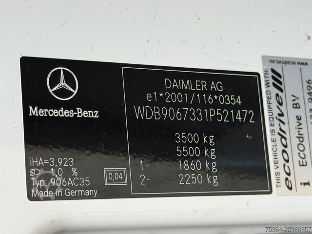 Minibus MERCEDES-BENZ Sprinter 314 BlueTEC 9SitzeRollstuhllift Störung