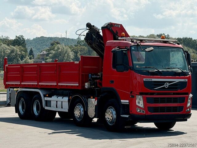 Gru montata su autocarro VOLVO FM 420 Kipper 6,40m *HMF 2020 K5/FUNK *8x4