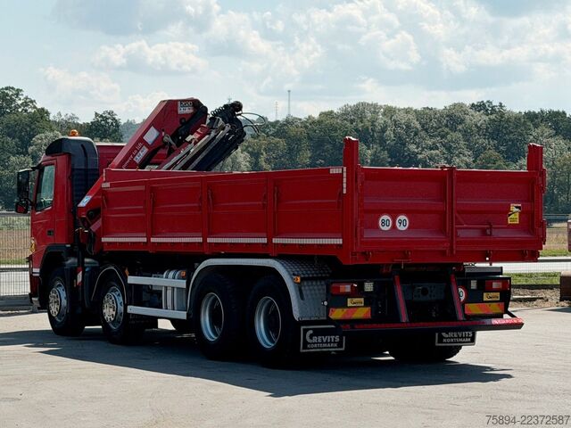 Gru montata su autocarro VOLVO FM 420 Kipper 6,40m *HMF 2020 K5/FUNK *8x4