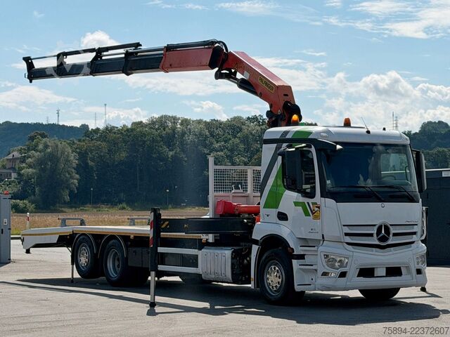 Auto-dizalica montirana na kamionu MERCEDES-BENZ ANTOS 2543 * PK 33002 - EH C + FUNK / TOPZUSTAND