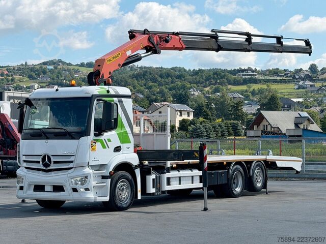 Auto-dizalica montirana na kamionu MERCEDES-BENZ ANTOS 2543 * PK 33002 - EH C + FUNK / TOPZUSTAND