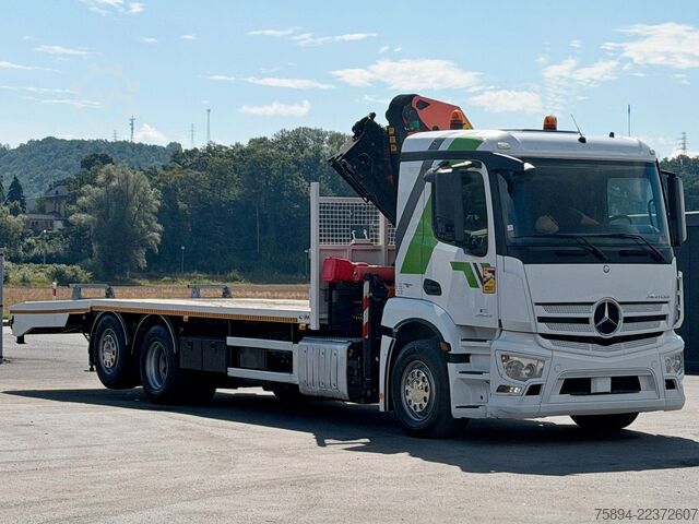 Auto-dizalica montirana na kamionu MERCEDES-BENZ ANTOS 2543 * PK 33002 - EH C + FUNK / TOPZUSTAND