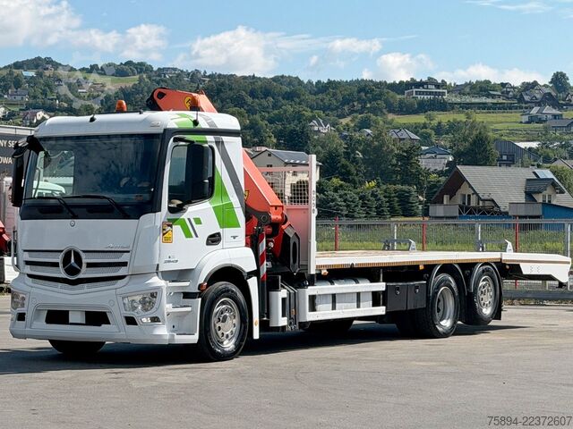 Auto-dizalica montirana na kamionu MERCEDES-BENZ ANTOS 2543 * PK 33002 - EH C + FUNK / TOPZUSTAND